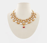 Vibrant kundan necklace